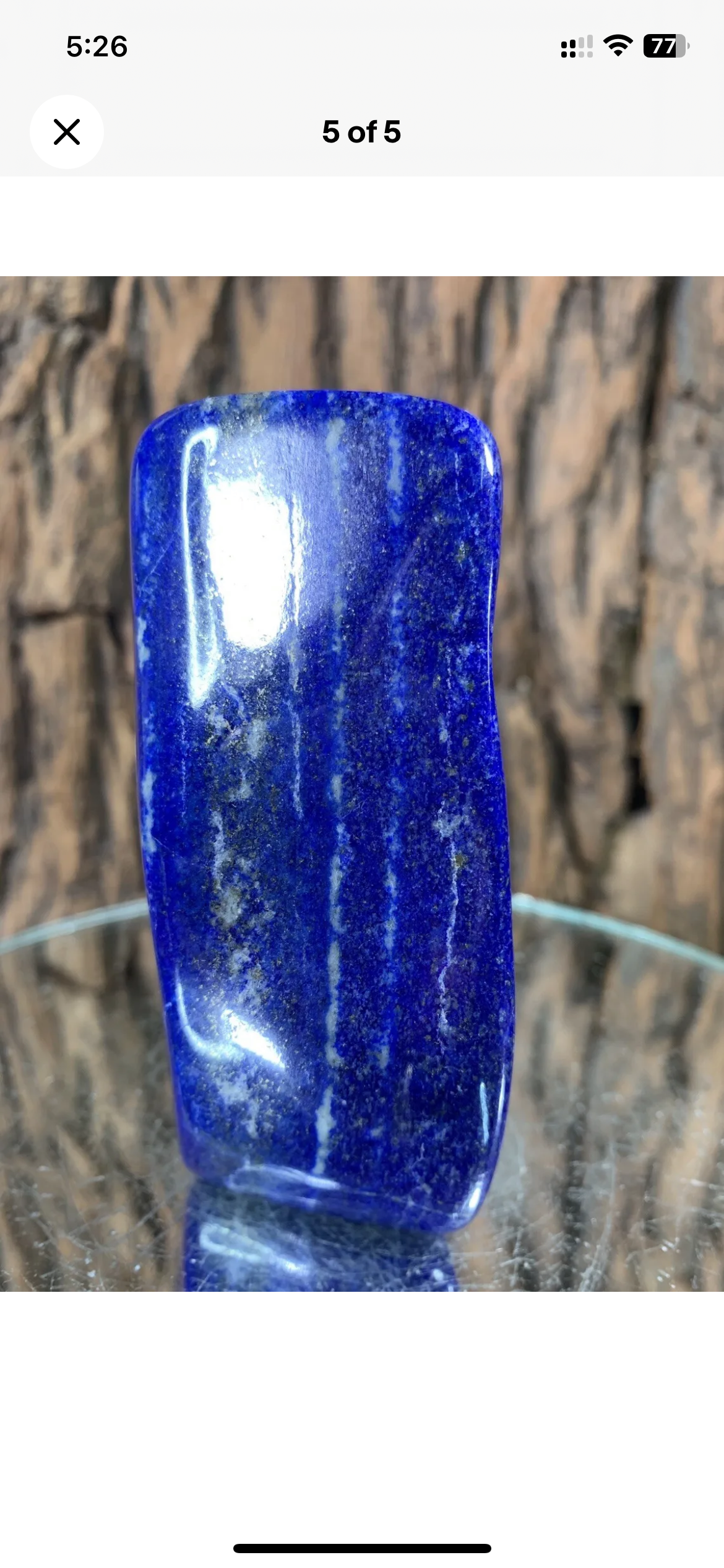 Lapis Lazuli polished Gemstone Slab