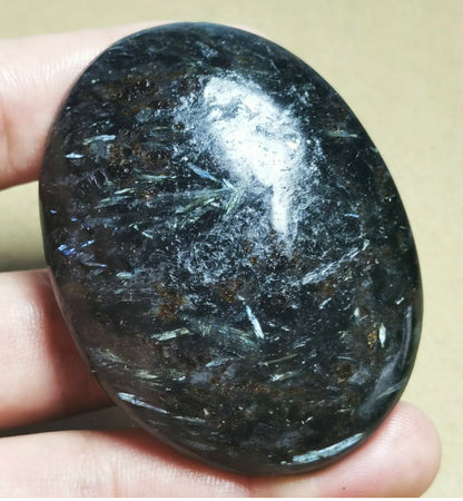 Natural astrophyllite Palm Rock