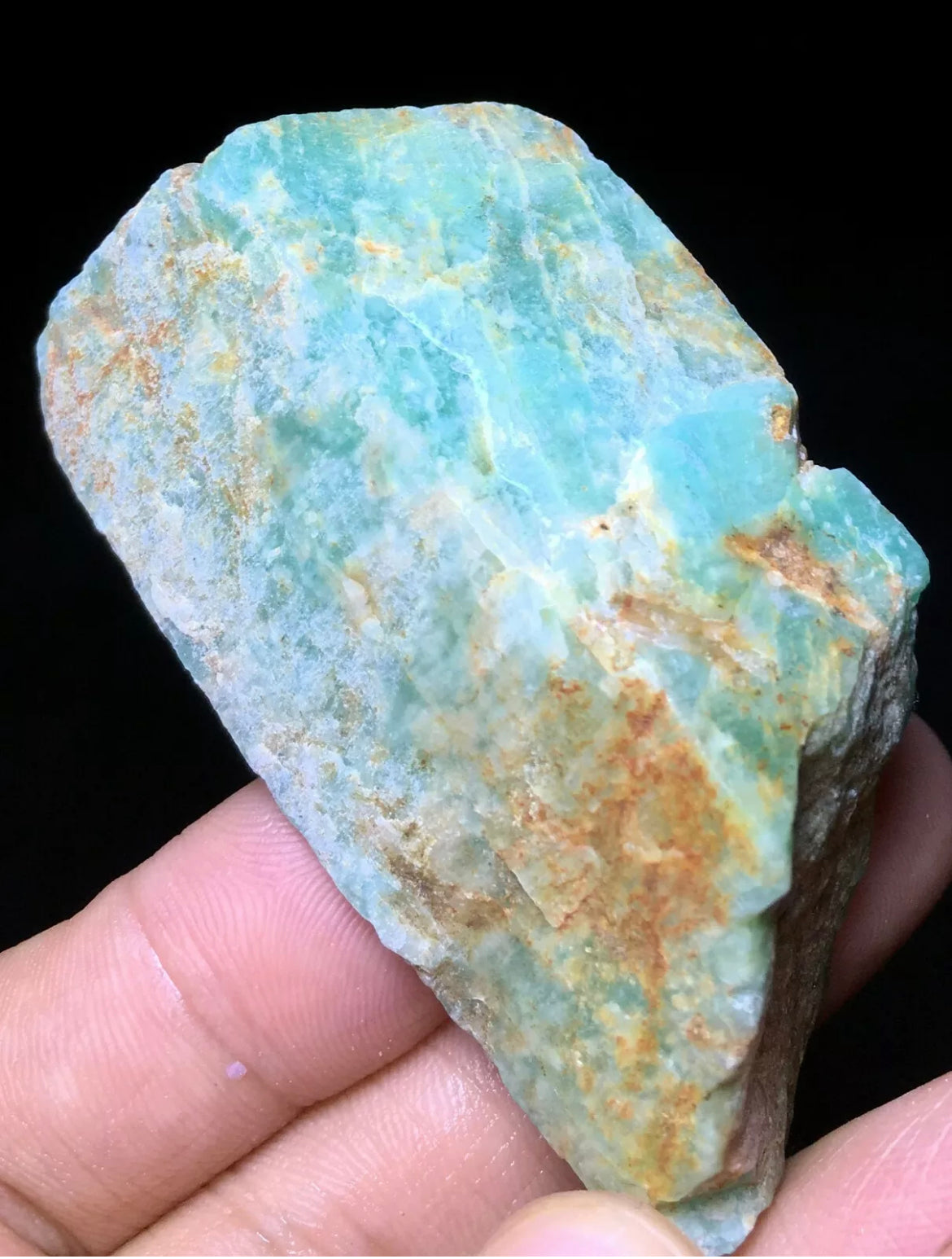 Rough Form Natural Amazonite Gemstone