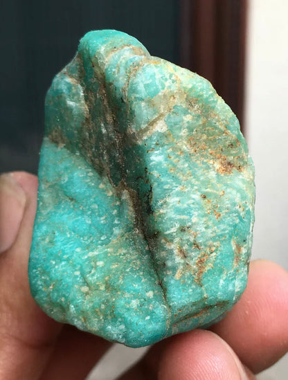 Natural rough form Amazonite