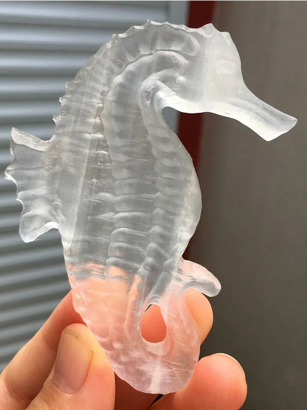 Natural Selenite SeaHorse