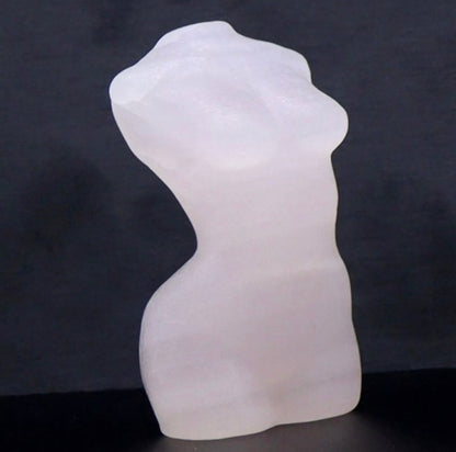 Natural Pink Jade Goddess Female Body