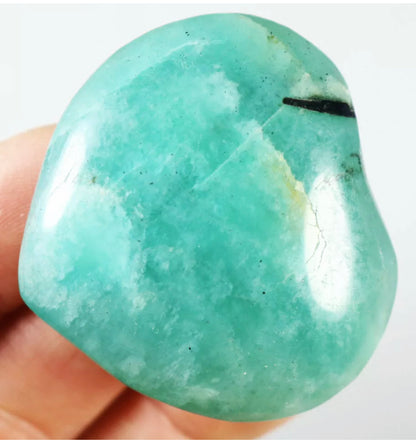 Amazing Unique Natural Amazonite Heart