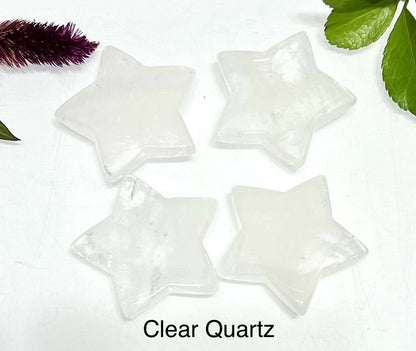 Mixed Gemstone Crystal Stars