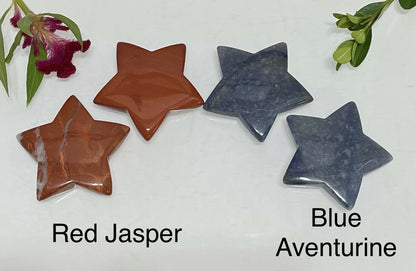 Mixed Gemstone Crystal Stars